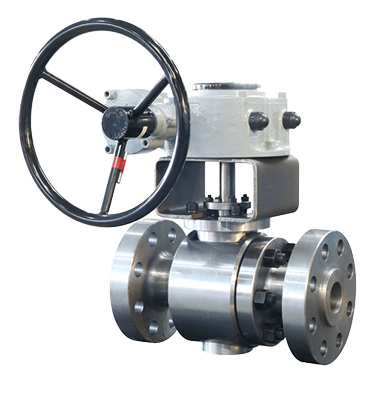 Trunnion Mounted Ball Valve Features:Split body, forged steel , side entry design.Anti Blow-out Stem: The stem is made separately from the ball. The lower end of the stem is designed with an integral shoulder to be blowout-proof.